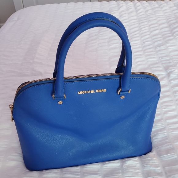 Michael Kors Handbags - Michael Kors Royal Blue Crossbody Handbag